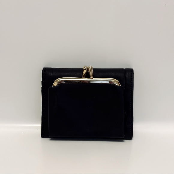 Vintage Princess Gardner Black Leather Wallet - Picture 2 of 13